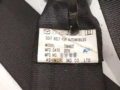 Автозапчасти б/у задний правый ремень безопасности за mazda 6 lim. (gh) (.2012->) 2.2 turbodiesel cat ссылки oem iam t89482t  