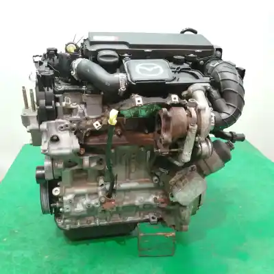 Peça sobressalente para automóvel em segunda mão motor completo por mazda 2 berlina (dy) 1.4 diesel cat referências oem iam f6ja