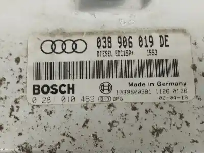 Pezzo di ricambio per auto di seconda mano centralina motore per audi a3 (8l) 1.9 tdi riferimenti oem iam 038906019de  0281010469