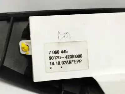 Peça sobressalente para automóvel em segunda mão forra da alavanca de velocidades por bmw x5 (e53) 3.0 24v turbodiesel cat referências oem iam 7060445 90120423 