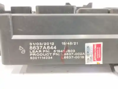 Автозапчасти б/у блок реле/предохранителей за mitsubishi asx (ga0w) 1.8 di-d cat ссылки oem iam 8637a644  