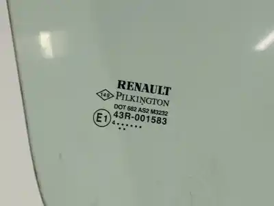 Second-hand car spare part front right glass window for renault modus luxe privilege oem iam references   
