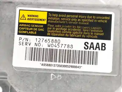 Автозапчастина б/у блок управління подушками безпеки для saab 9-5 (ys3e) 1.9 tid посилання на oem iam 12765880  w0457788