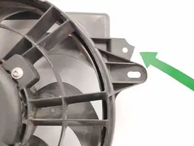 Автозапчастина б/у електро вентилятор для saab 9-5 (ys3e) 1.9 tid посилання на oem iam 12763570 3135103221 