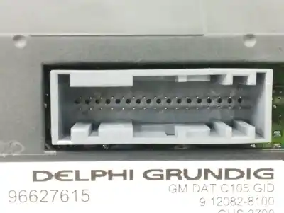 Peça sobressalente para automóvel em segunda mão display gps / multimídia por opel antara 2.0 cdti cat (z 20 dmh / llw) referências oem iam 96627615  