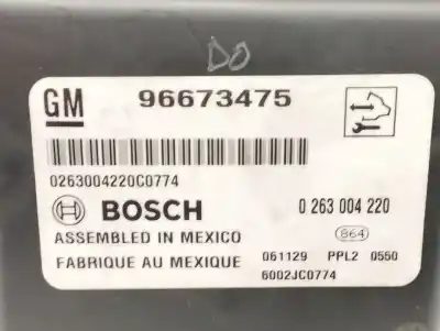 Автозапчасти б/у электронный модуль за opel antara 2.0 cdti cat (z 20 dmh / llw) ссылки oem iam 96673475  0263004220