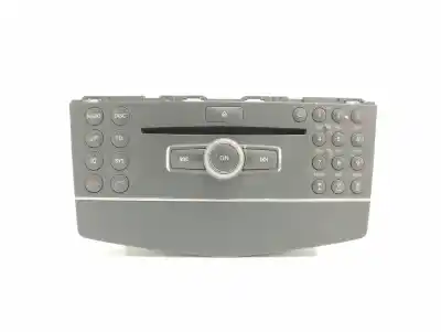 İkinci el araba yedek parçası SES SISTEMI / RADYO CD için MERCEDES-BENZ CLASE C (W204) BERLINA  OEM IAM referansları A2048700594 A0004429160 