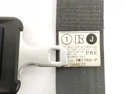 Second-hand car spare part front right seat belt for lexus is200 (ds2/is2) 2.2 d-cat oem iam references 7m7750p  094577