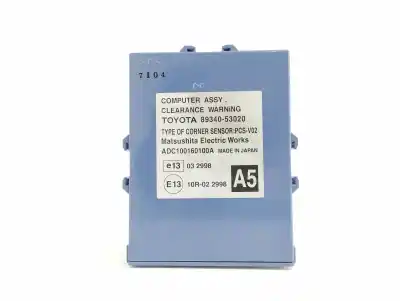 Second-hand car spare part ELECTRONIC MODULE for LEXUS IS II (_E2_)  OEM IAM references 8934053020  ADC100160100A