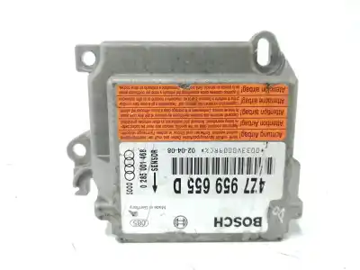 Peça sobressalente para automóvel em segunda mão Centralina De Airbag por AUDI ALLROAD QUATTRO (4B5) 2.5 TDI (132kW) Referências OEM IAM 4Z7959655D  0285001468