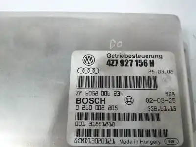 Second-hand car spare part automatic gearbox control unit for audi allroad quattro (4b5) 2.5 tdi (132kw) oem iam references 4z7927156h 0260002805 