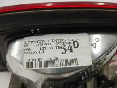 Peça sobressalente para automóvel em segunda mão farolim interior traseiro direito por saab 9-3 (ys3f, e79, d79, d75) 1.9 tid referências oem iam 12785764  25480204
