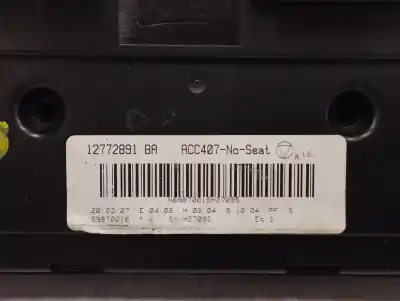 Second-hand car spare part climate control for saab 9-3 (ys3f, e79, d79, d75) 1.9 tid oem iam references 12772891  