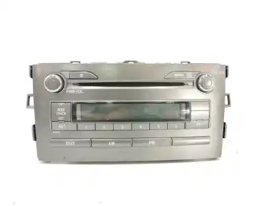 Peça sobressalente para automóvel em segunda mão sistema de áudio / rádio cd por toyota auris 2.2 d-cat referências oem iam 8612002520