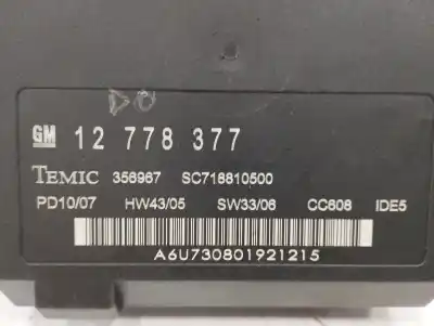 Second-hand car spare part electronic module for saab 9-3 (ys3f, e79, d79, d75) 1.9 tid oem iam references 12778377  356967