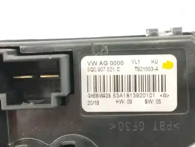 Peça sobressalente para automóvel em segunda mão resistência sofagem chauffage por seat leon st (5f8) 2.0 tdi referências oem iam 5q0907521c  