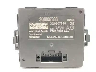 Peça sobressalente para automóvel em segunda mão Módulo Eletrônico por SEAT LEON ST (5F8) 2.0 TDI Referências OEM IAM 3Q0907338  