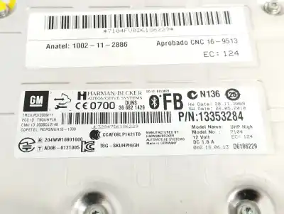 Автозапчасти б/у электронный модуль за opel insignia a (g09) 2.0 cdti (68) ссылки oem iam 13353284  