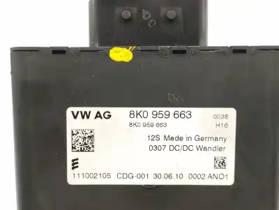 Second-hand car spare part electronic module for audi a1 (8x) 1.6 tdi oem iam references 8k0959663  