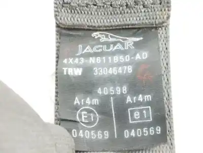 Second-hand car spare part rear right seat belt for jaguar x-type wagon 2.0 diesel cat oem iam references 4x43n611b50ad  