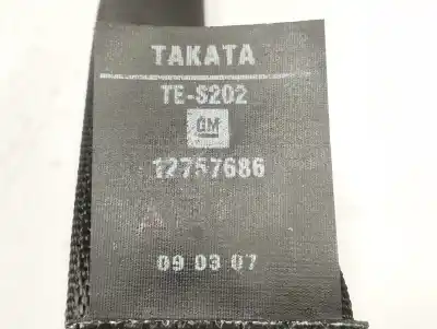 Pezzo di ricambio per auto di seconda mano cintura di sicurezza posteriore sinistra per saab 9-3 (ys3f, e79, d79, d75) 1.9 tid riferimenti oem iam 12757686  