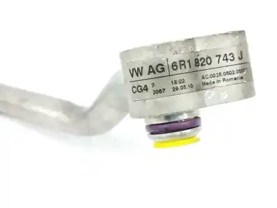 Peça sobressalente para automóvel em segunda mão tubos de ar condicionado por audi a1 (8x) 1.6 tdi referências oem iam 6r1820743j  