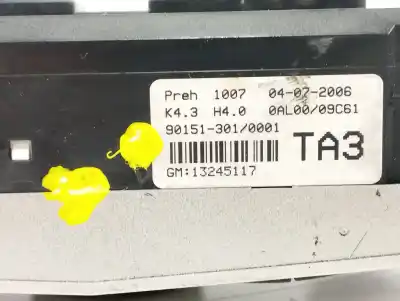 Автозапчастина б/у клімат-контроль для opel astra h twintop (a04) 1.6 (l67) посилання на oem iam 13245117  