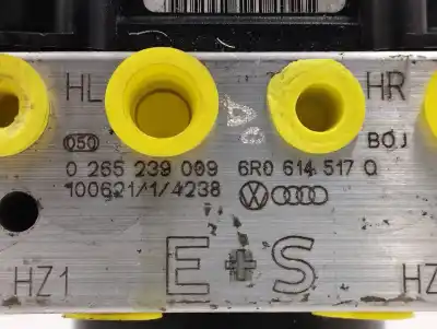 Pezzo di ricambio per auto di seconda mano abs per audi a1 (8x) 1.6 tdi riferimenti oem iam 6r0614517q  0265239009
