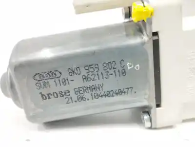Peça sobressalente para automóvel em segunda mão motor elevador vidro dianteiro direito por audi a1 (8x) 1.6 tdi referências oem iam 8k0959802c  