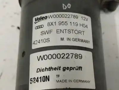 Pezzo di ricambio per auto di seconda mano tiranti e motorino del tergicristallo anteriore per audi a1 (8x) 1.6 tdi riferimenti oem iam 8x1955119  w0000022789