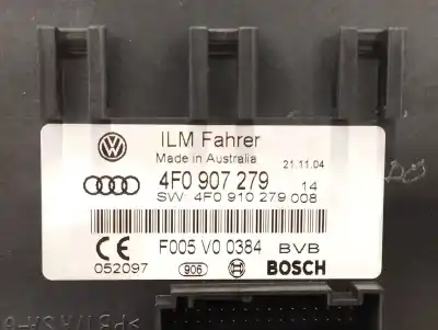 Pezzo di ricambio per auto di seconda mano modulo elettronico per audi a6 berlina (4f2) 3.0 v6 24v tdi riferimenti oem iam 4f0907279 f005v00384 