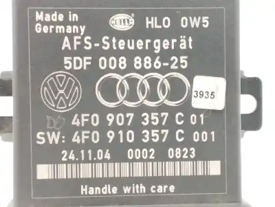 Pezzo di ricambio per auto di seconda mano modulo elettronico per audi a6 berlina (4f2) 3.0 v6 24v tdi riferimenti oem iam 4f0907357c 4f0910357c 