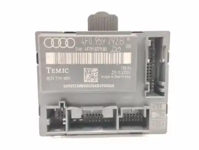 Peça sobressalente para automóvel em segunda mão módulo eletrônico por audi a6 berlina (4f2) 3.0 v6 24v tdi referências oem iam 4f0959792b