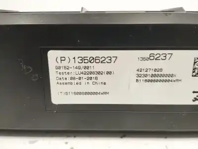 Автозапчасти б/у электронный модуль за opel mokka x 1.6 cdti dpf ссылки oem iam 13506237  