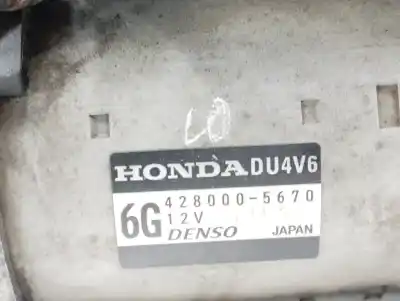 Автозапчасти б/у двигатель запускается за honda cr-v (re) 2.2 dtec cat ссылки oem iam 4280005670  du4v6