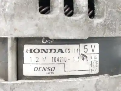 Автозапчастина б/у генератор для honda cr-v (re) 2.2 dtec cat посилання на oem iam 1042101140  