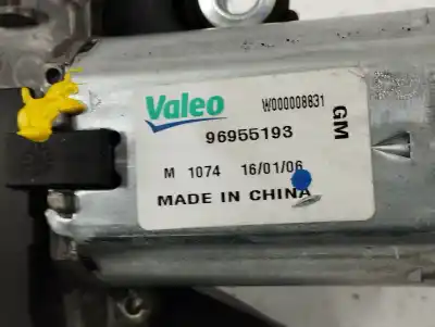 Second-hand car spare part rear windshield wiper motor for opel mokka x 1.6 cdti dpf oem iam references 96955193  