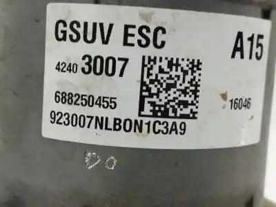 Pezzo di ricambio per auto di seconda mano abs per opel mokka x 1.6 cdti dpf riferimenti oem iam 42403007  688250455