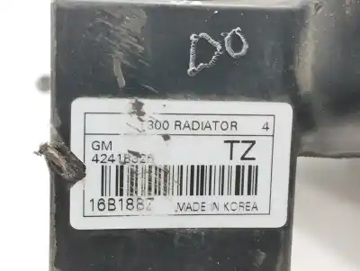 Pezzo di ricambio per auto di seconda mano radiatore d acqua per opel mokka x 1.6 cdti dpf riferimenti oem iam 42418326  