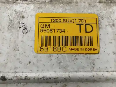 Pezzo di ricambio per auto di seconda mano intercooler per opel mokka x 1.6 cdti dpf riferimenti oem iam 95081734  