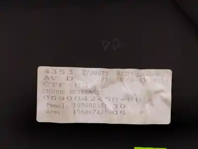 Автозапчастина б/у обработка передніх правіх дверей для renault captur i (j5_, h5_) 1.5 dci 90 посилання на oem iam 809004245r   Автозапчастина б/у обработка передніх правіх дверей для renault captur i (j5_, h5_) 1.5 dci 90 посилання на oem iam 809004245r