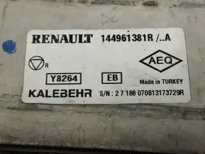 Автозапчастина б/у інтеркулер для renault captur i (j5_, h5_) 1.5 dci 90 посилання на oem iam 144961381r  