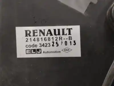 Автозапчастина б/у електро вентилятор для renault captur i (j5_, h5_) 1.5 dci 90 посилання на oem iam 214816812r   Автозапчастина б/у електро вентилятор для renault captur i (j5_, h5_) 1.5 dci 90 посилання на oem iam 214816812r