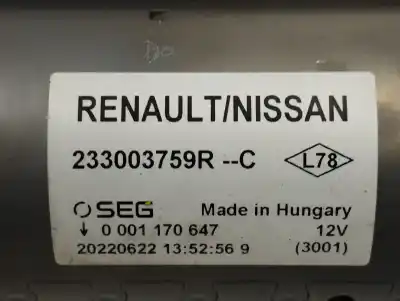Автозапчасти б/у двигатель запускается за renault express iii 1.5 blue dci 95 (f6ab) ссылки oem iam 233003759r  0001170647