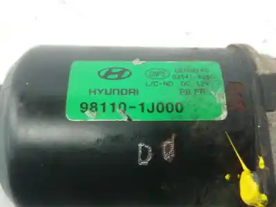 İkinci el araba yedek parçası ön silecek motoru için hyundai i20 1.4 crdi cat oem iam referansları 981101j000 035418280 