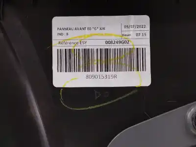 Автозапчасти б/у обивка левой передней двери за renault express iii 1.5 blue dci 95 (f6ab) ссылки oem iam 809015319r  