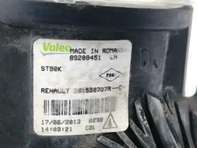 Автозапчастина б/у ліва протитутмана для renault captur i (j5_, h5_) 1.5 dci 90 посилання на oem iam 261558707r  