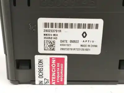 Автозапчастина б/у електронний модуль для renault express furgoneta/monovolumen 1.5 blue dci 95 (f6ab) посилання на oem iam 280233791r  