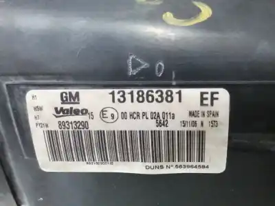 Pezzo di ricambio per auto di seconda mano faro anteriore sinistro per opel corsa d 1.3 16v cdti riferimenti oem iam 13186381 89313290 