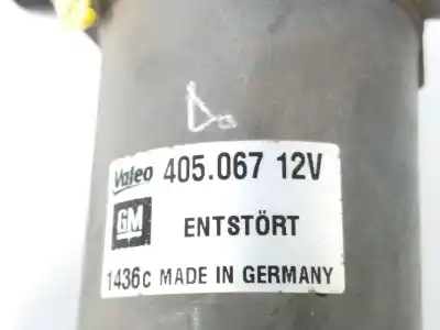 Peça sobressalente para automóvel em segunda mão motor do limpa para brisas por opel corsa d 1.3 16v cdti referências oem iam 405067  